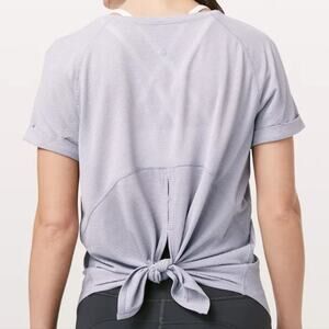*FINAL PRICE DROP* Lululemon Open Up Tie Back Tee